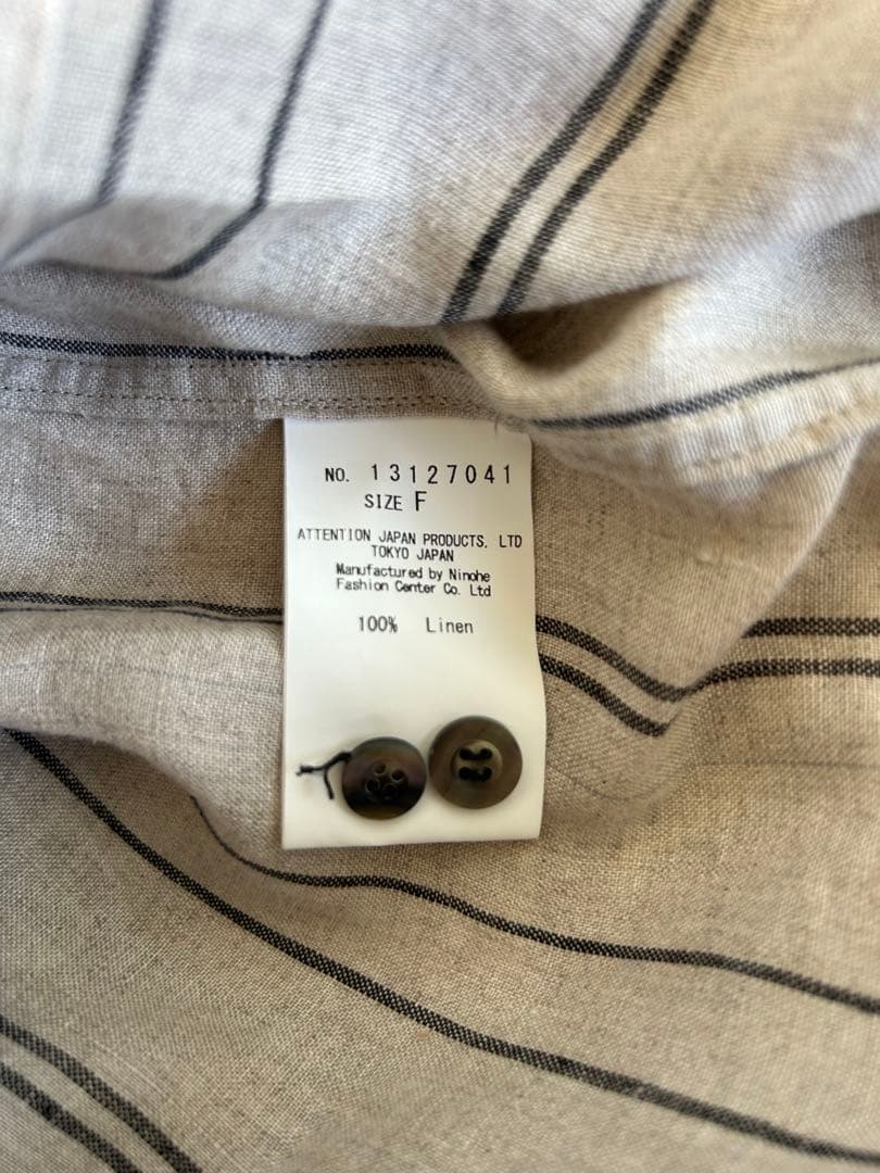 定価¥36,300- Vlas Blomme（ヴラスブラム）　チュニックシャツ