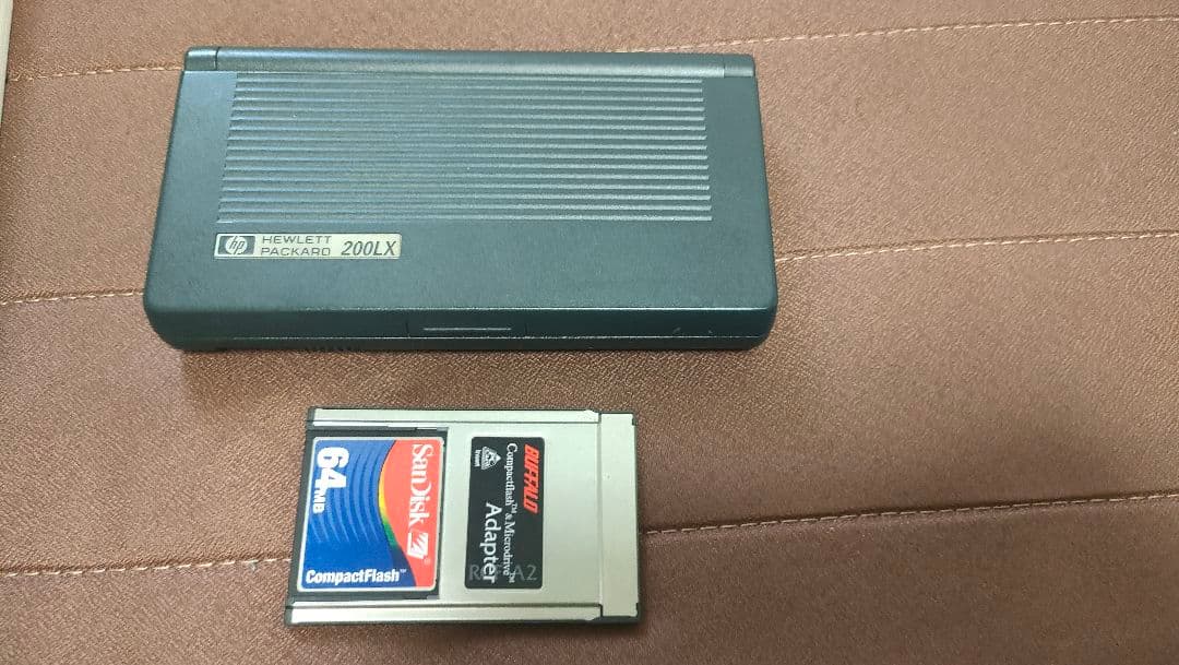 HP200LX hewlett packard 日本語表示