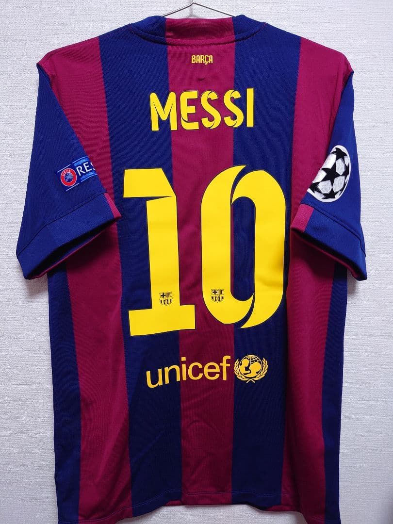 NIKE　14〜15 FCバルセロナ　CL 決勝　メッシ　フルパッチ