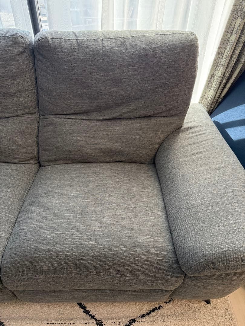 ニトリ 電動リクライニングソファ 3人掛け