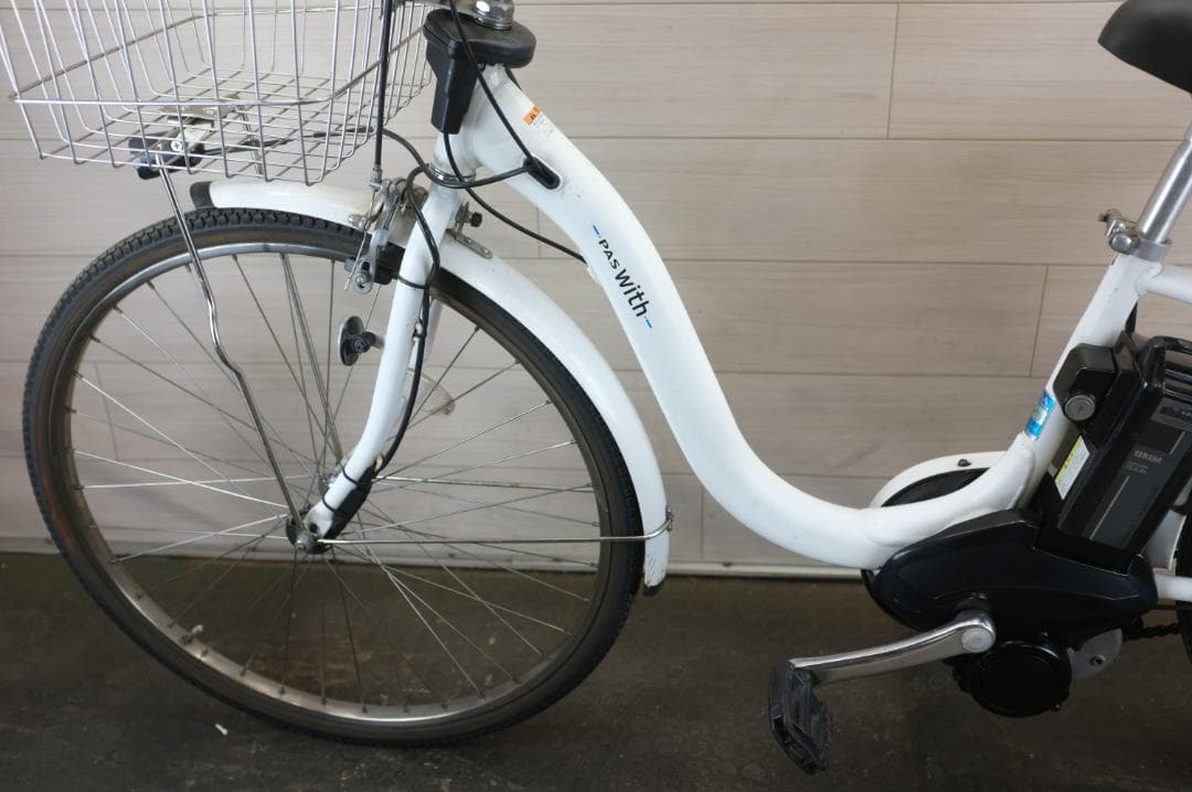 ビ )ヤマハPAS　With　26インチ3段12.3Ah（4点灯）充有