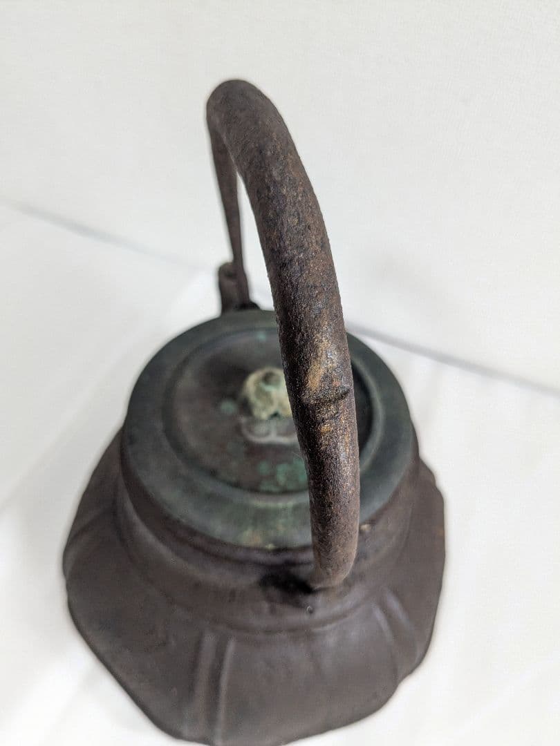 龍文堂 鉄瓶 アンティーク ヴィンテージ 古道具 骨董