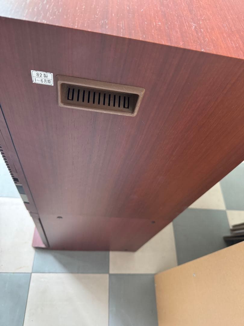 Victor ブラウン管テレビ 木製キャビネット