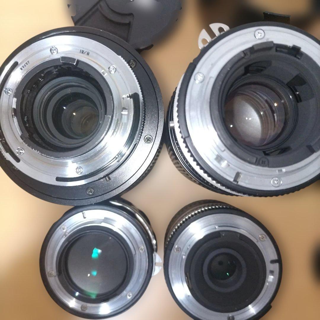 Nikon F3/T　チタン　レンズ・モータードライブセット