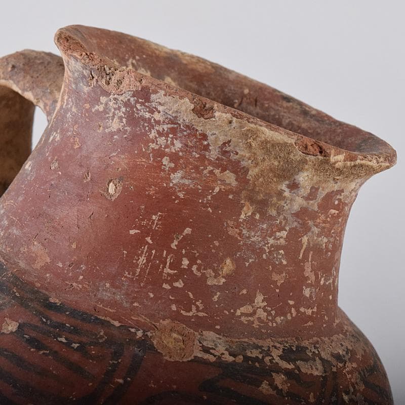 タイ古陶磁　バンチェン土器　アンダーソン土器　彩文土器　時代箱付　D　R8578