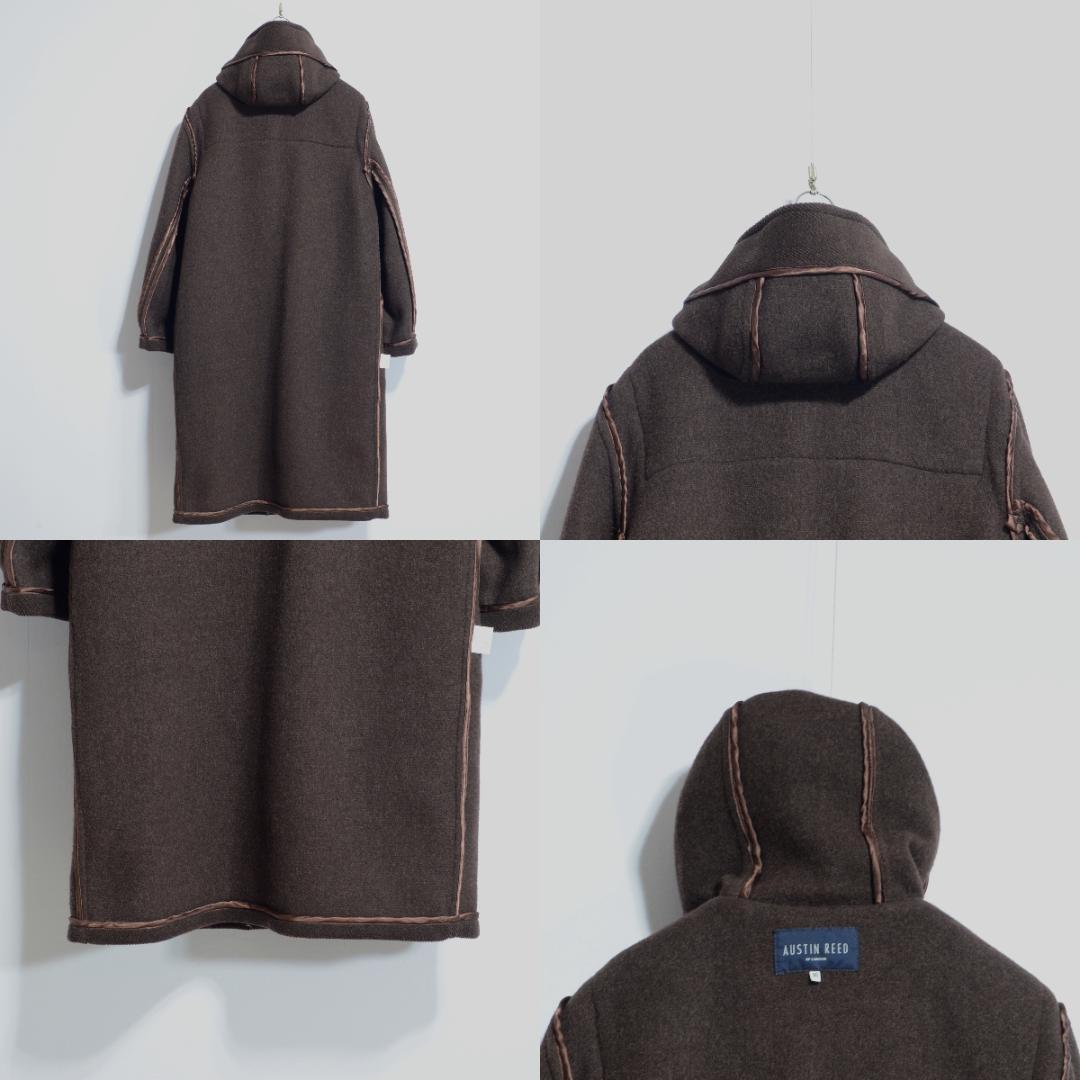 超貴重極上品 ムーアブルック ダッフルコート A REED Hブラウン 38