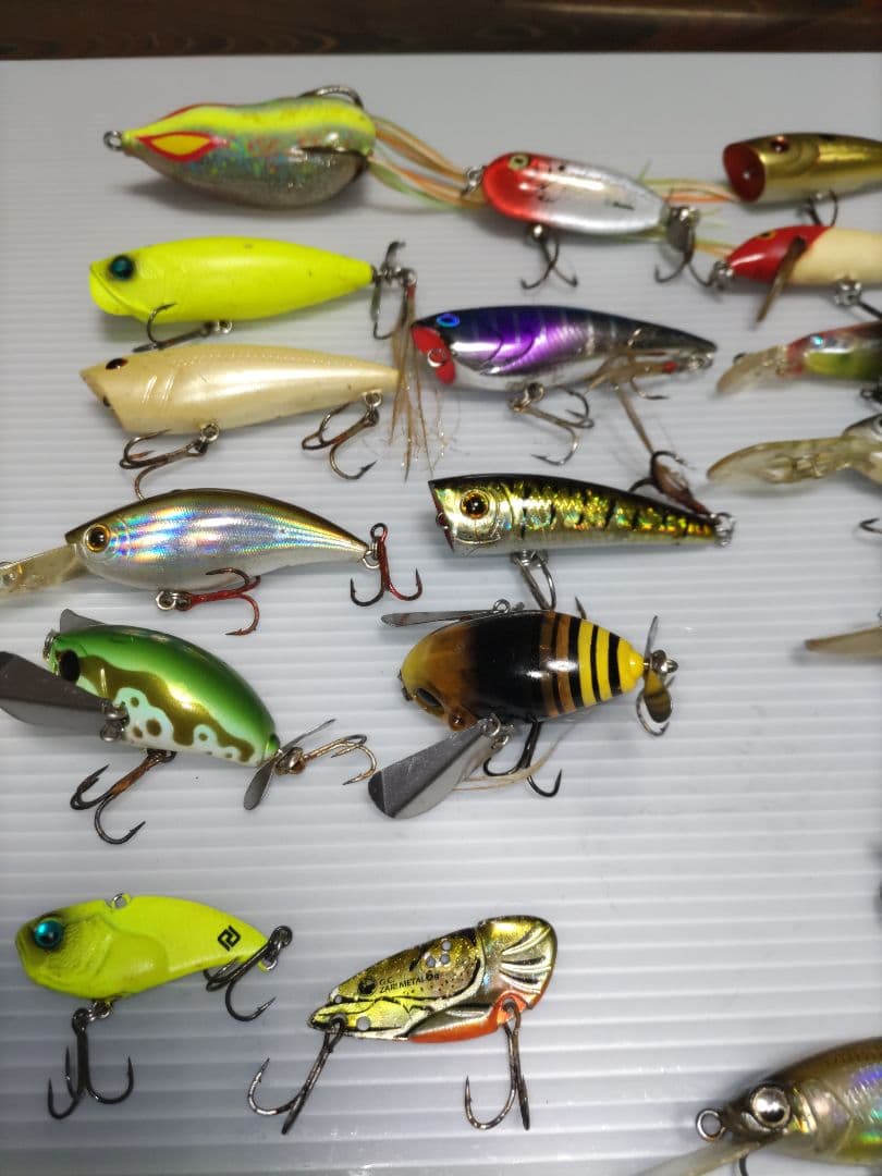 バス釣り引退セット！ハード、ソフト ルアー！