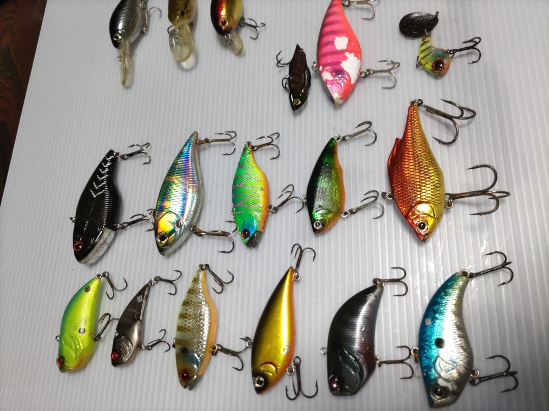 バス釣り引退セット！ハード、ソフト ルアー！