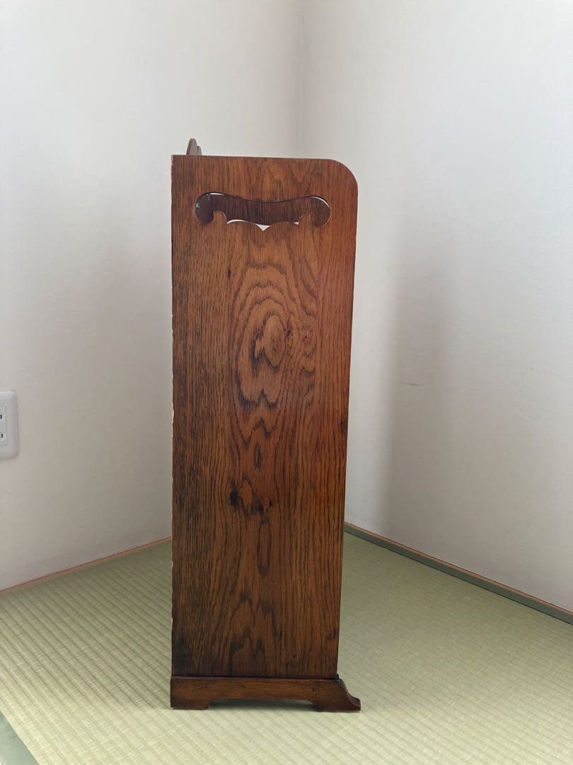 アンティーク 家具 マガジンラック 本棚　収納　イギリス 英国