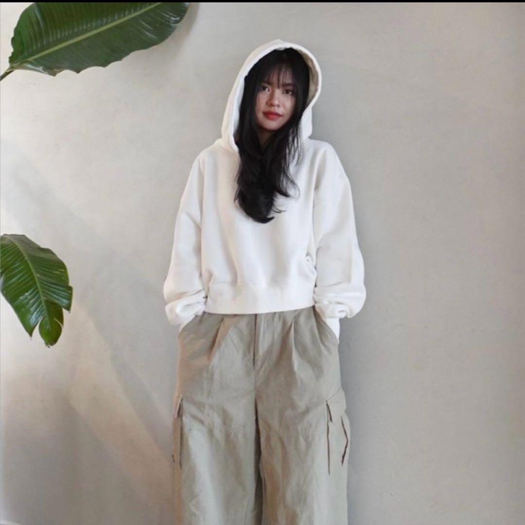 searoomlynn Volume Sweat Shortフーディープルオーバ