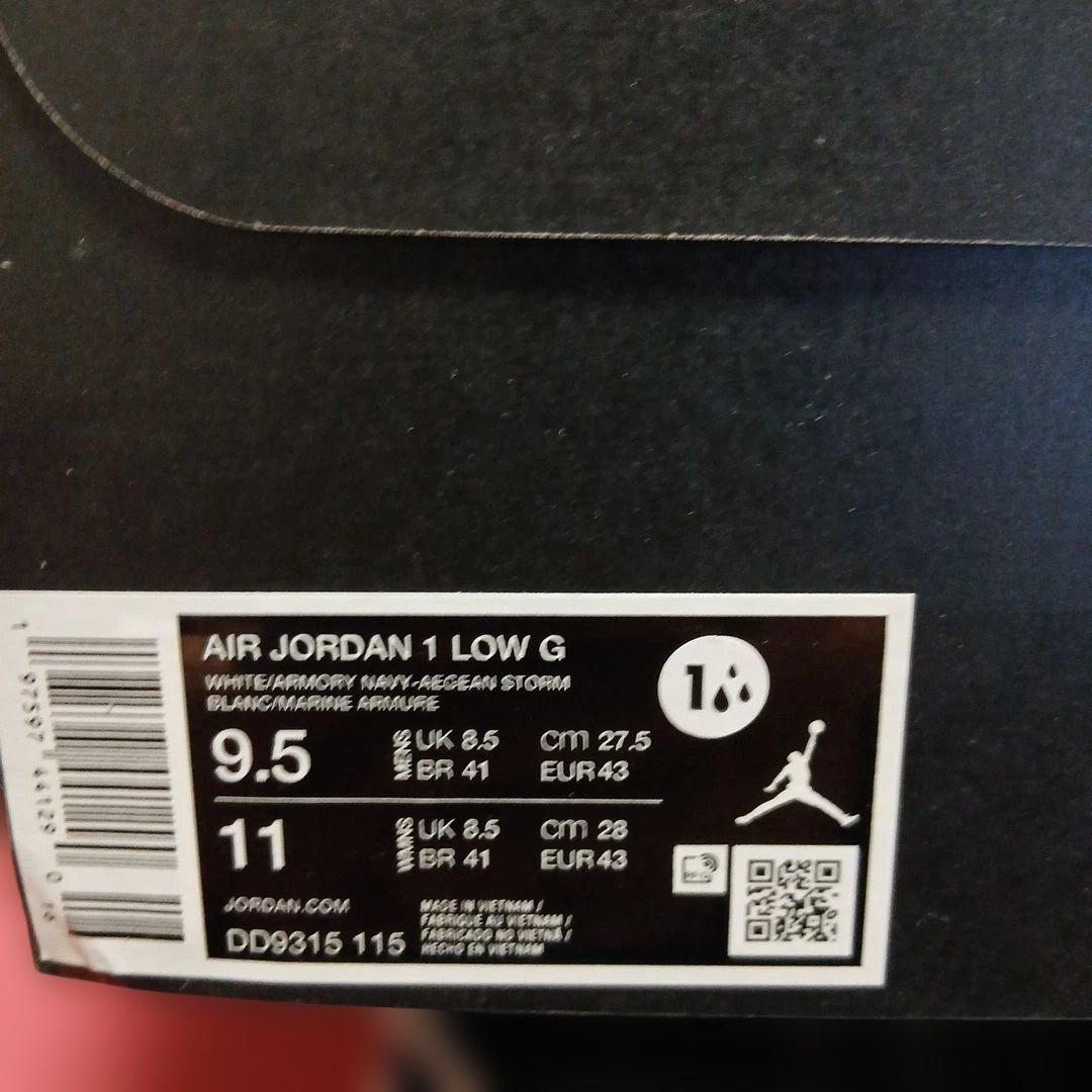 よ*し様 今だけ値下げ ナイキ NIKE JORDAN 1 LOW G 27.5