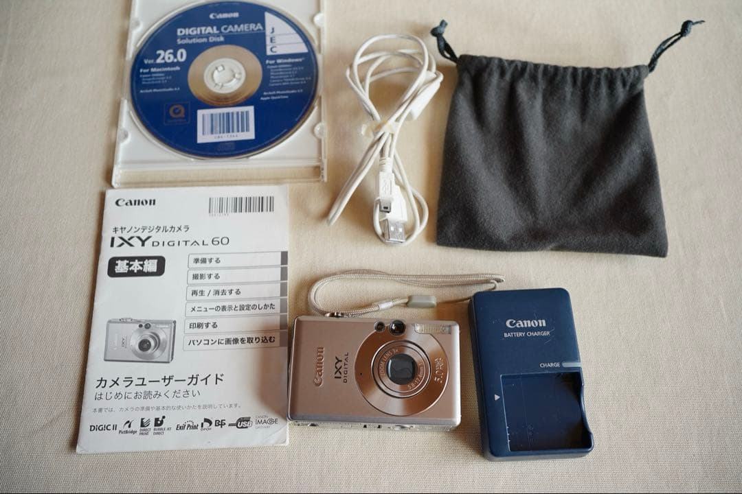 【作例あり】Canon IXY60 コンパクトデジタルカメラ