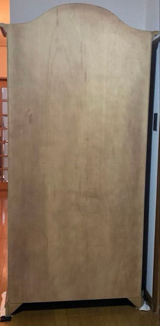 【昭和レトロ】ブックシェルフ 飾り棚 本棚 ダークブラウン