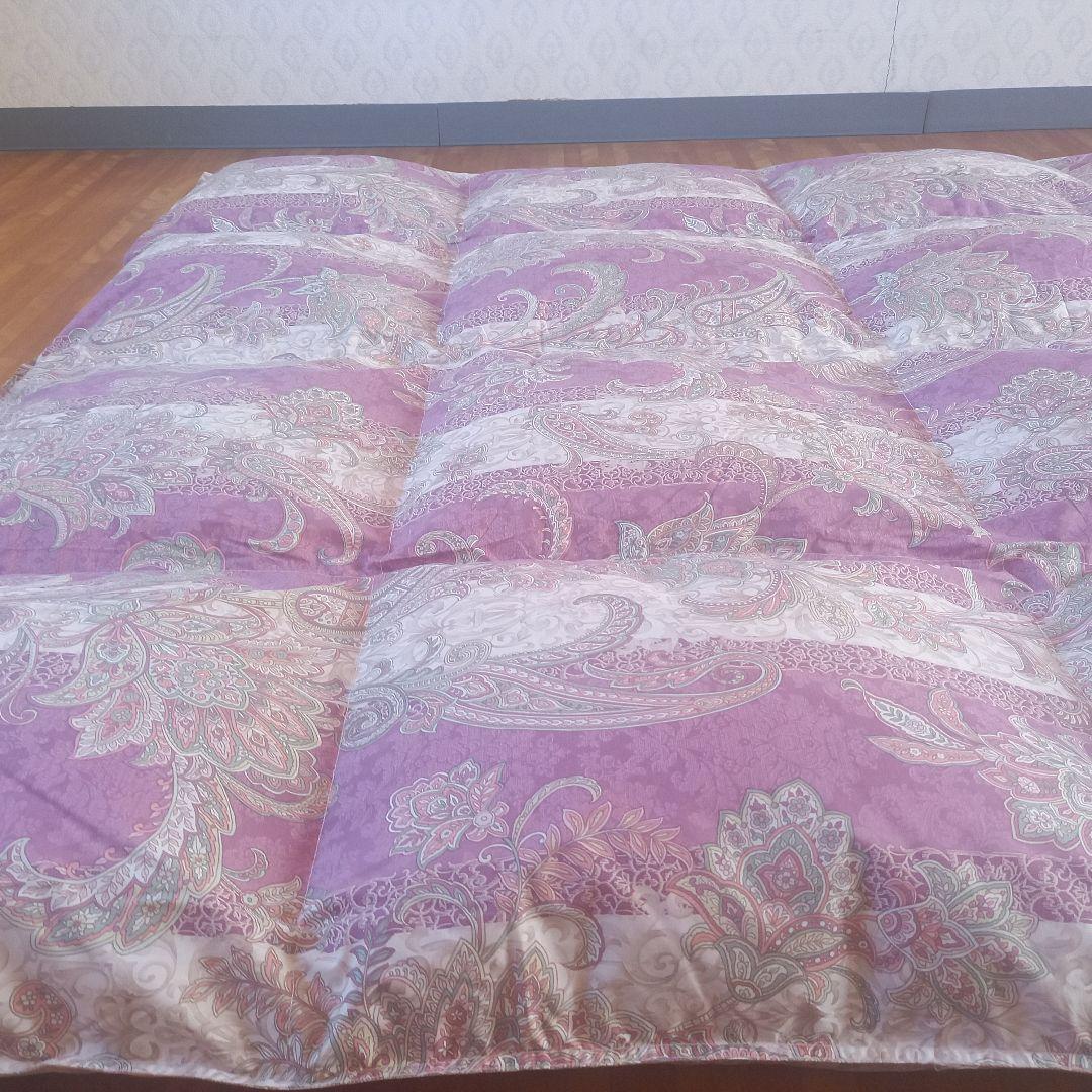 羽毛布団 ペアセット 増量 SDGs リフレッシュ羽毛 清潔 安心 日本製③