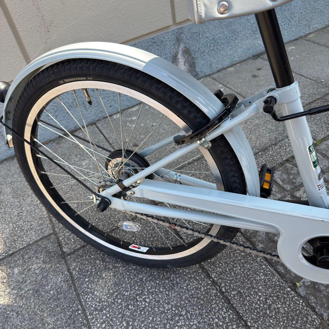 bikke j（ビッケj) 22インチ　ジュニア用自転車　ブルーグレー