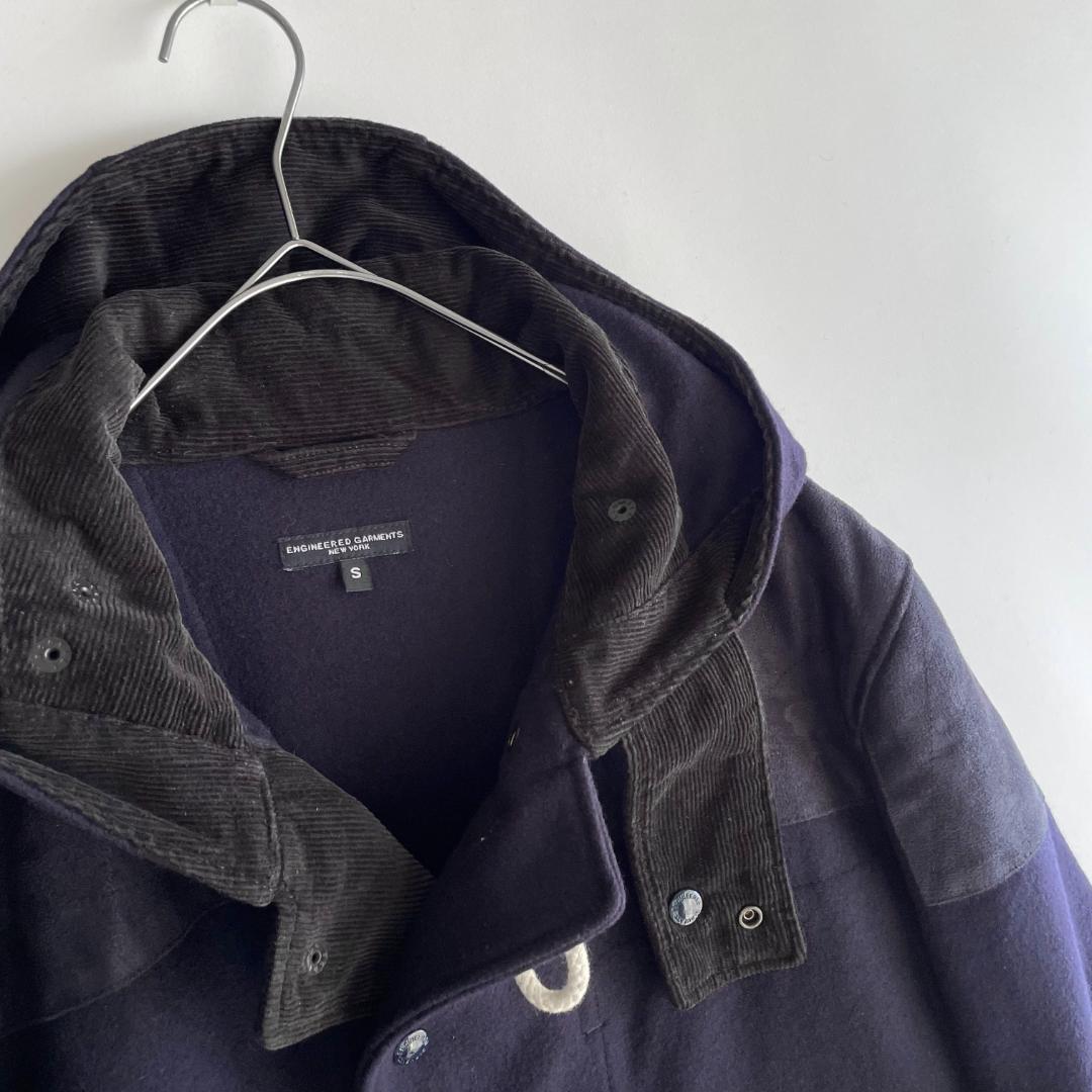 ENGINEERED GARMENTS (r) メルトンウール ダッフルコート