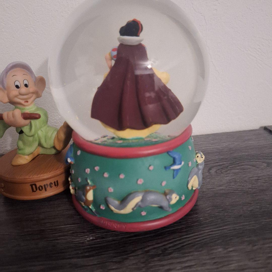 白雪姫オルゴールとドーピーのオルゴールセット