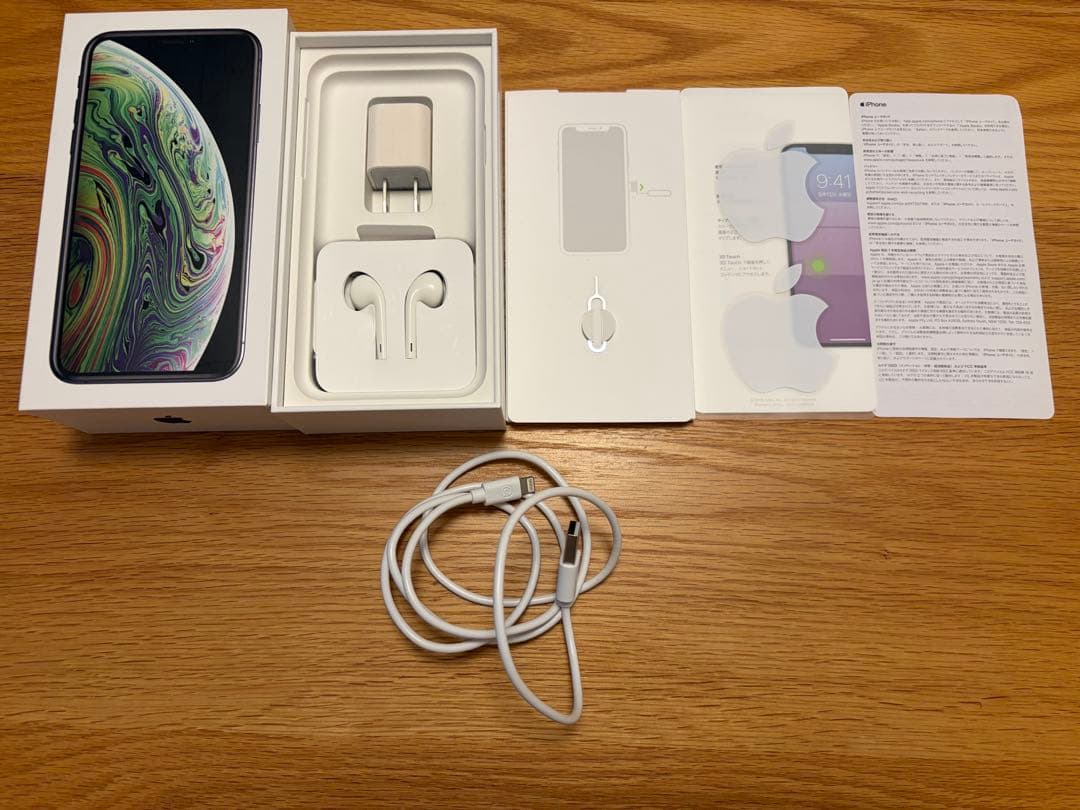 Apple iPhone XS スペースグレー 本体　256GB docomo