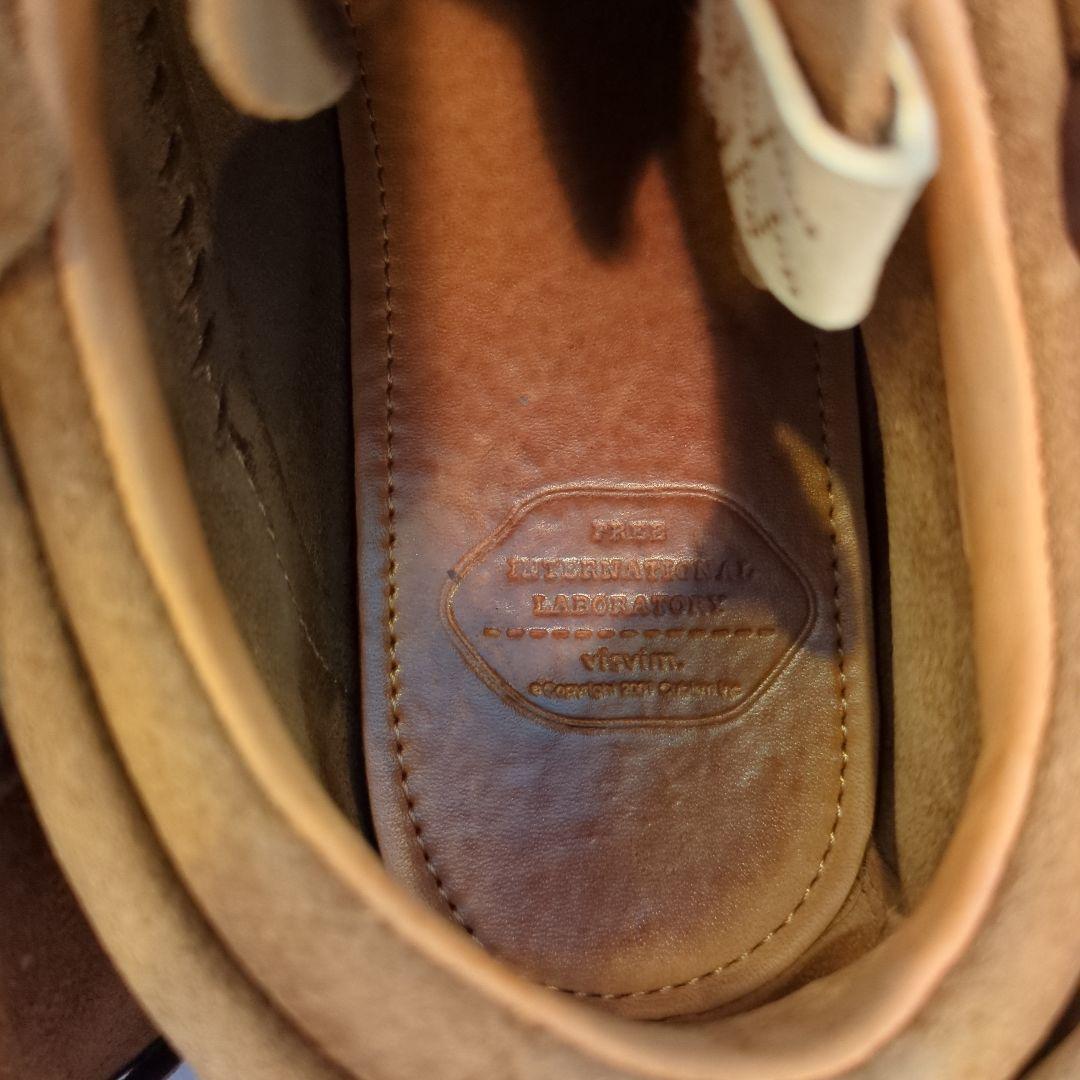 visvim ブラウン スエード モカシン靴 ブラウン US9