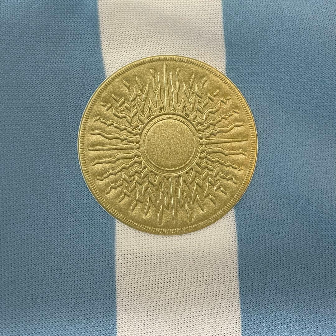 正規品　メッシ　2022カタールW杯　アルゼンチン　オーセンティックユニフォーム