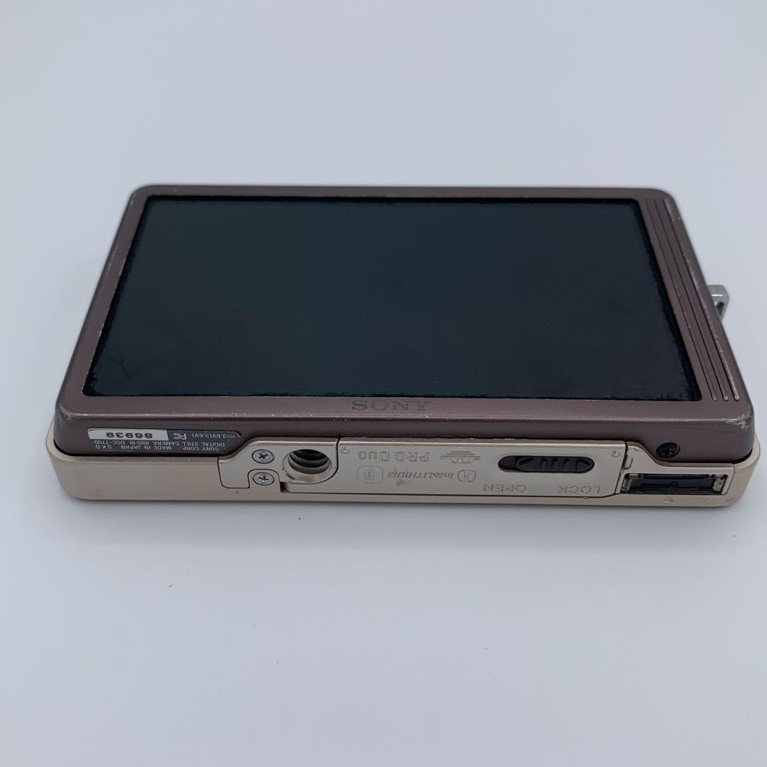 ソニー　Cyber-shot サイバーショット DSC-T700 ゴールド