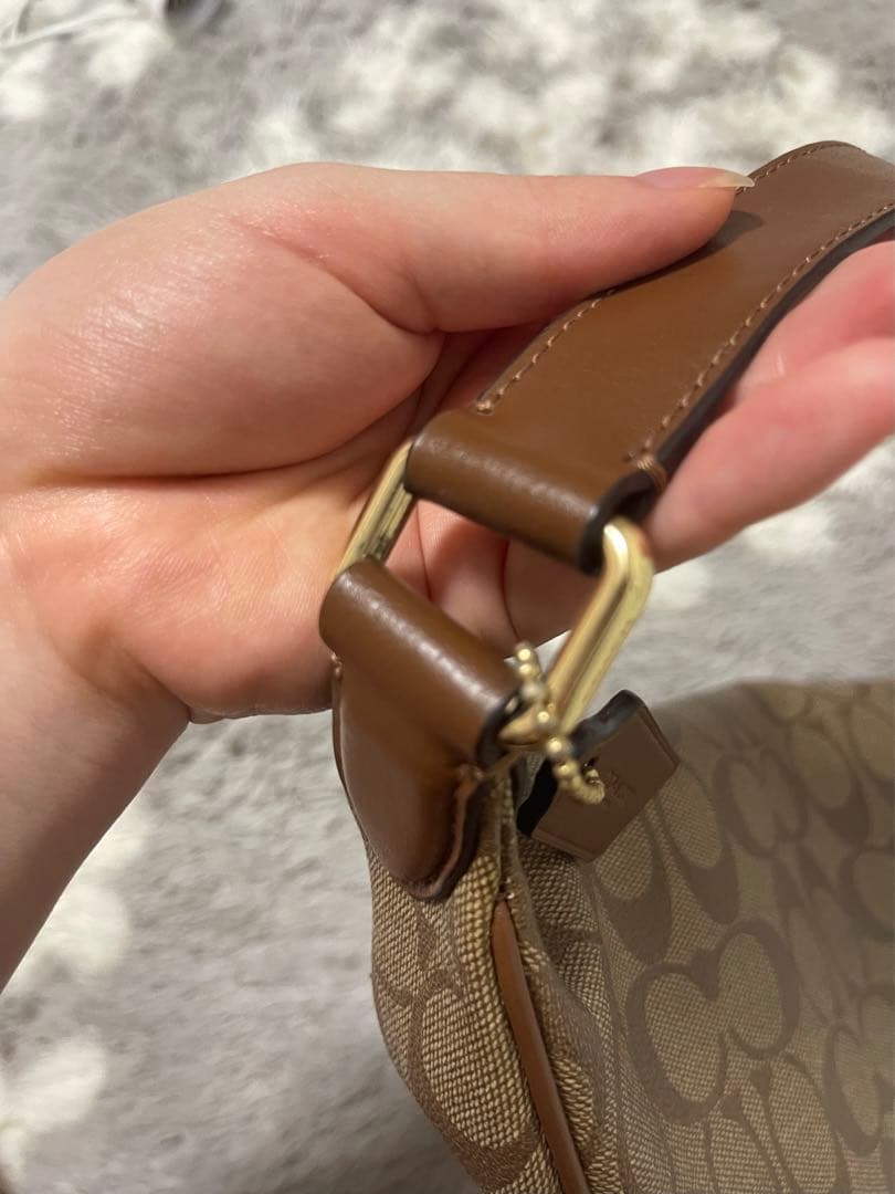 coach シグネチャー ウエストバッグ