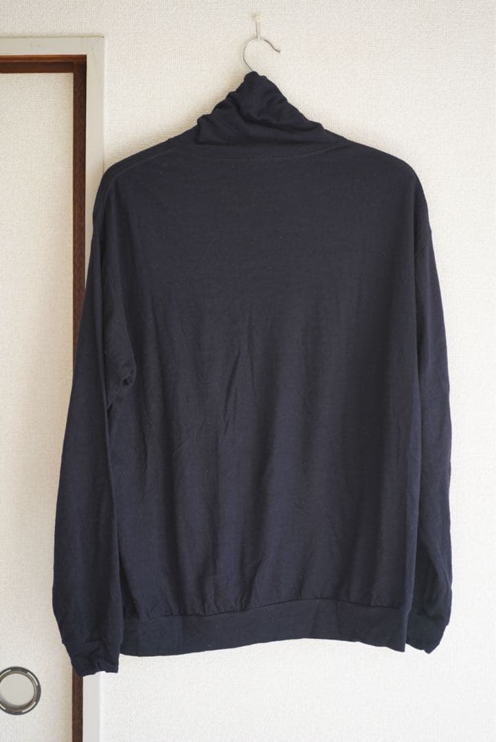 COMOLI ウール天竺 長袖タートルネック size3