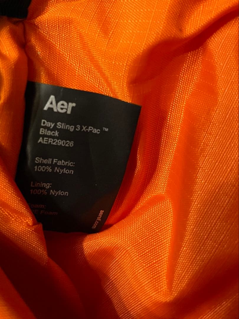 qwety　Aer Day Sling 3 Max X-Pac 6L