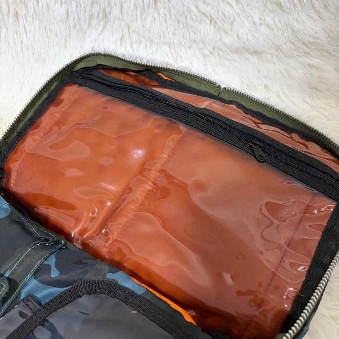 【19日まで】ポーター　タンカー　ショルダーバッグ　カモフラ　2層