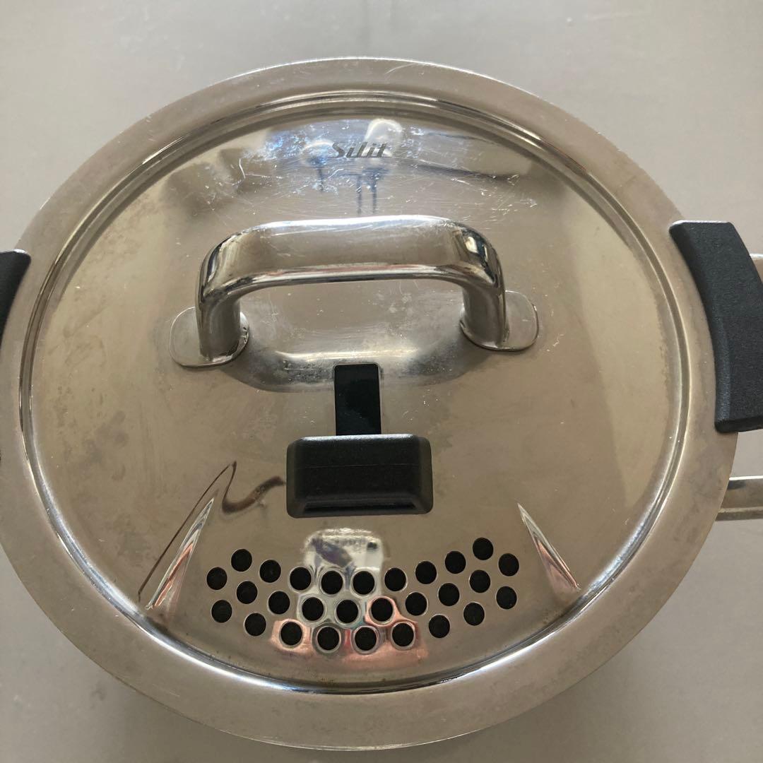 Silit シリットポット 両手鍋　メタルコントロール蓋　16cm シリガン