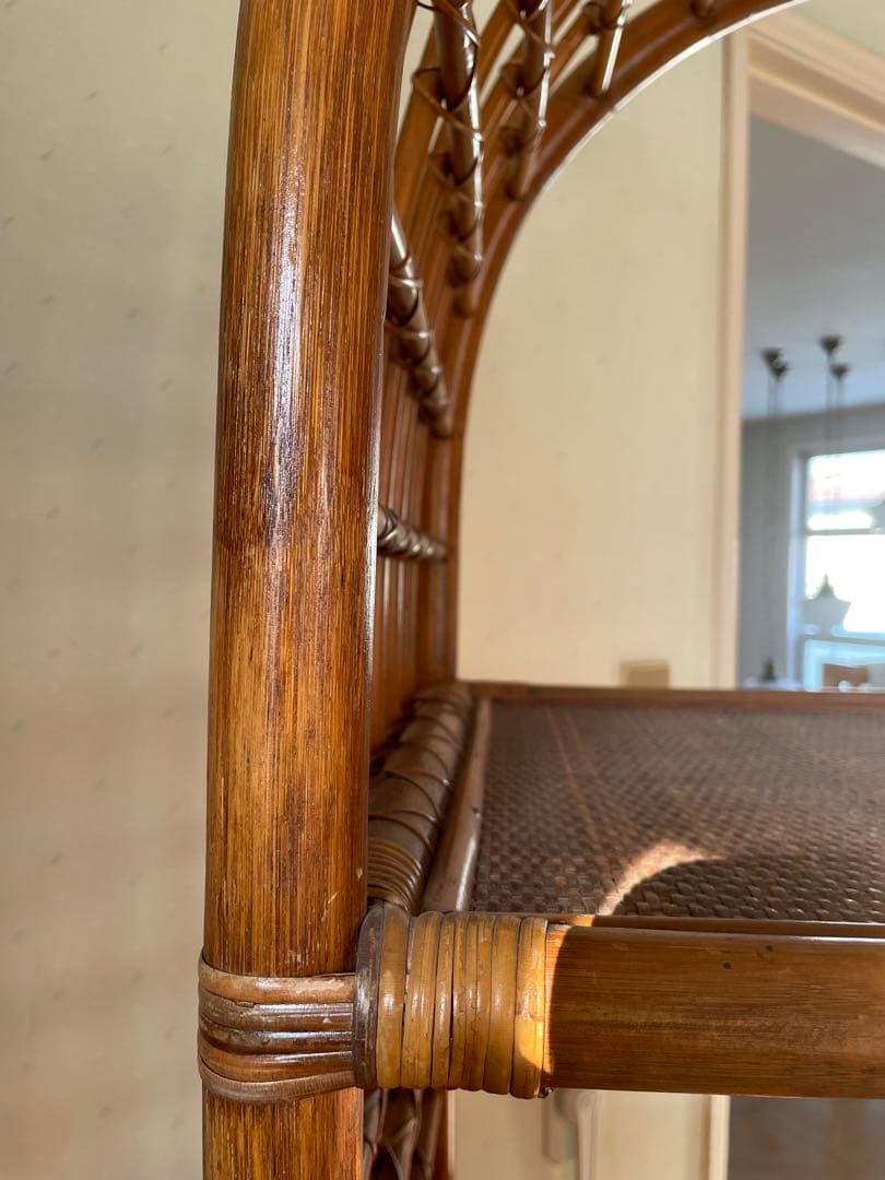 MARUJU'S RATTAN FURNITURE ヴィンテージ　ラタンシェルフ