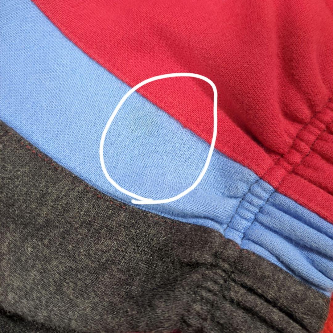 pellepelle 赤 グレー セットアップ2XL