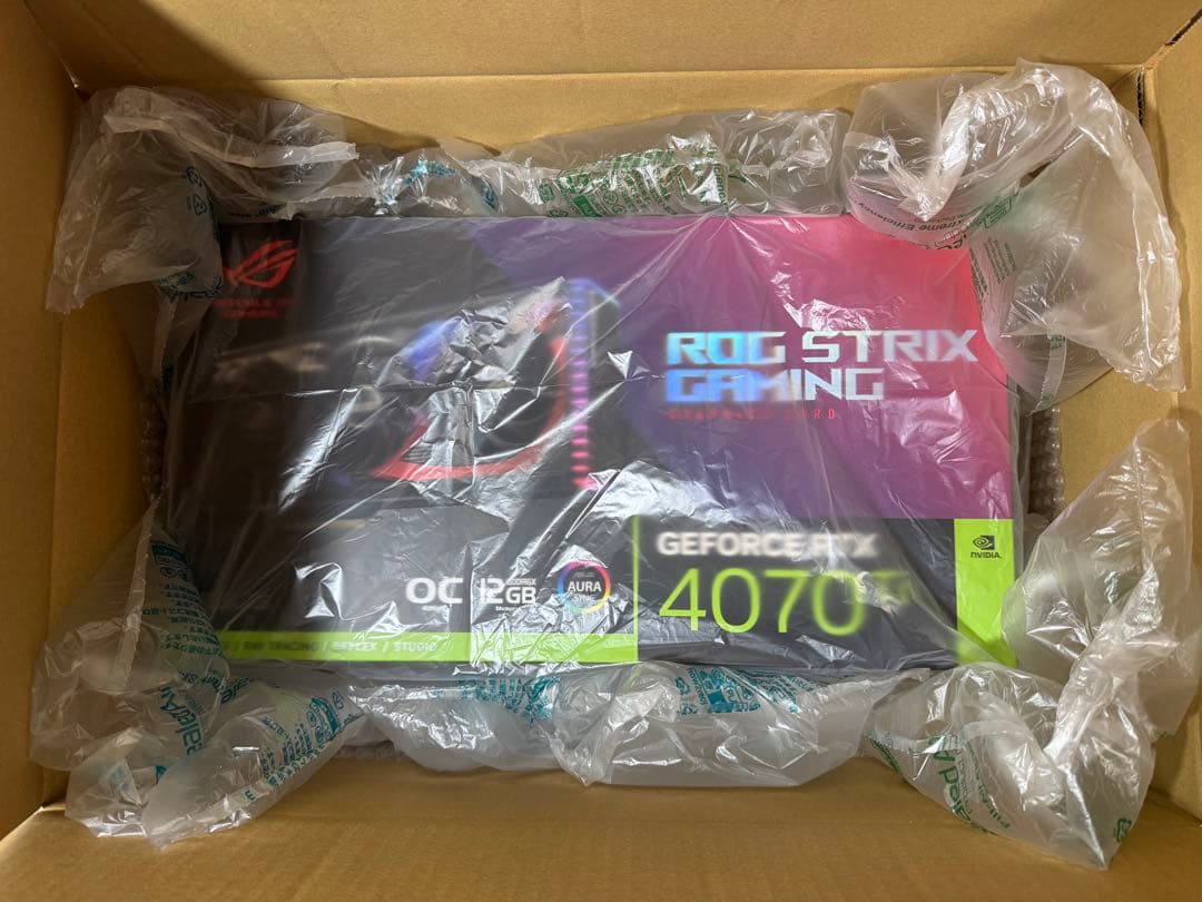 【GPU】ASUS ROG RTX 4070 Ti 12G【中古】