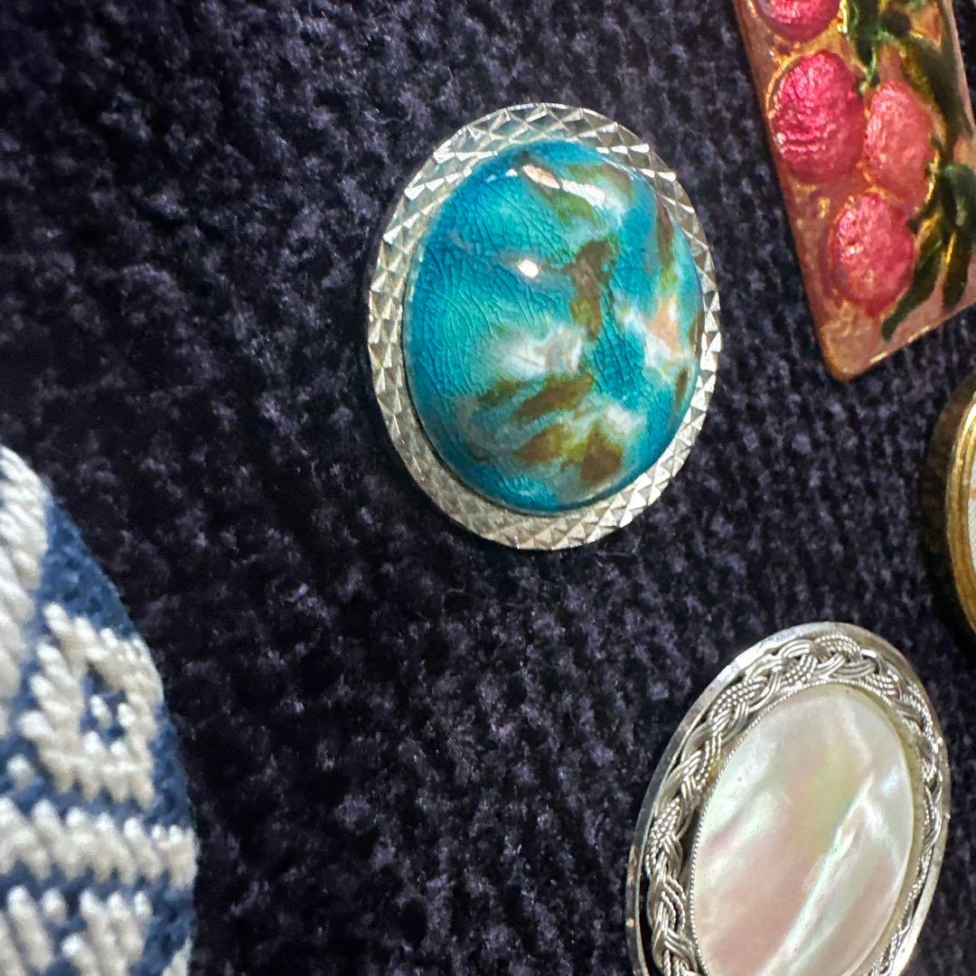 【vintage】昭和レトロ　ブローチ　まとめ売り　50点以上　大量