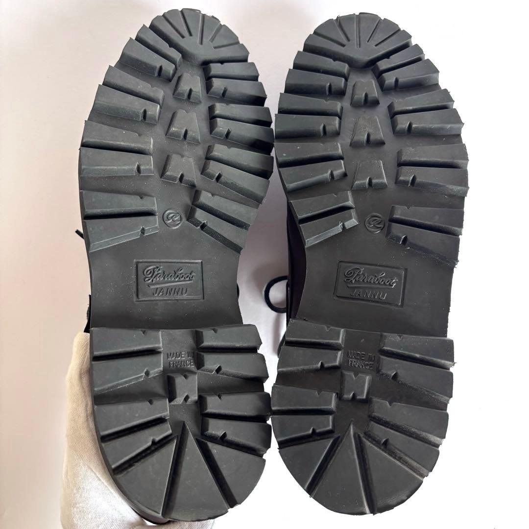 【新品同様】パラブーツ シメイ EBONY レザーシューズ 8 フランス製 箱付