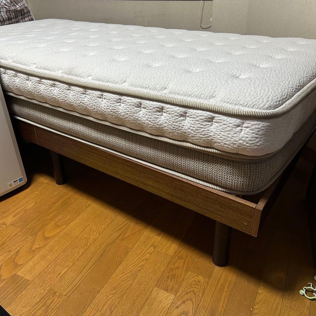 【マットレス】＋【ベッドフレーム】（シングルサイズ）