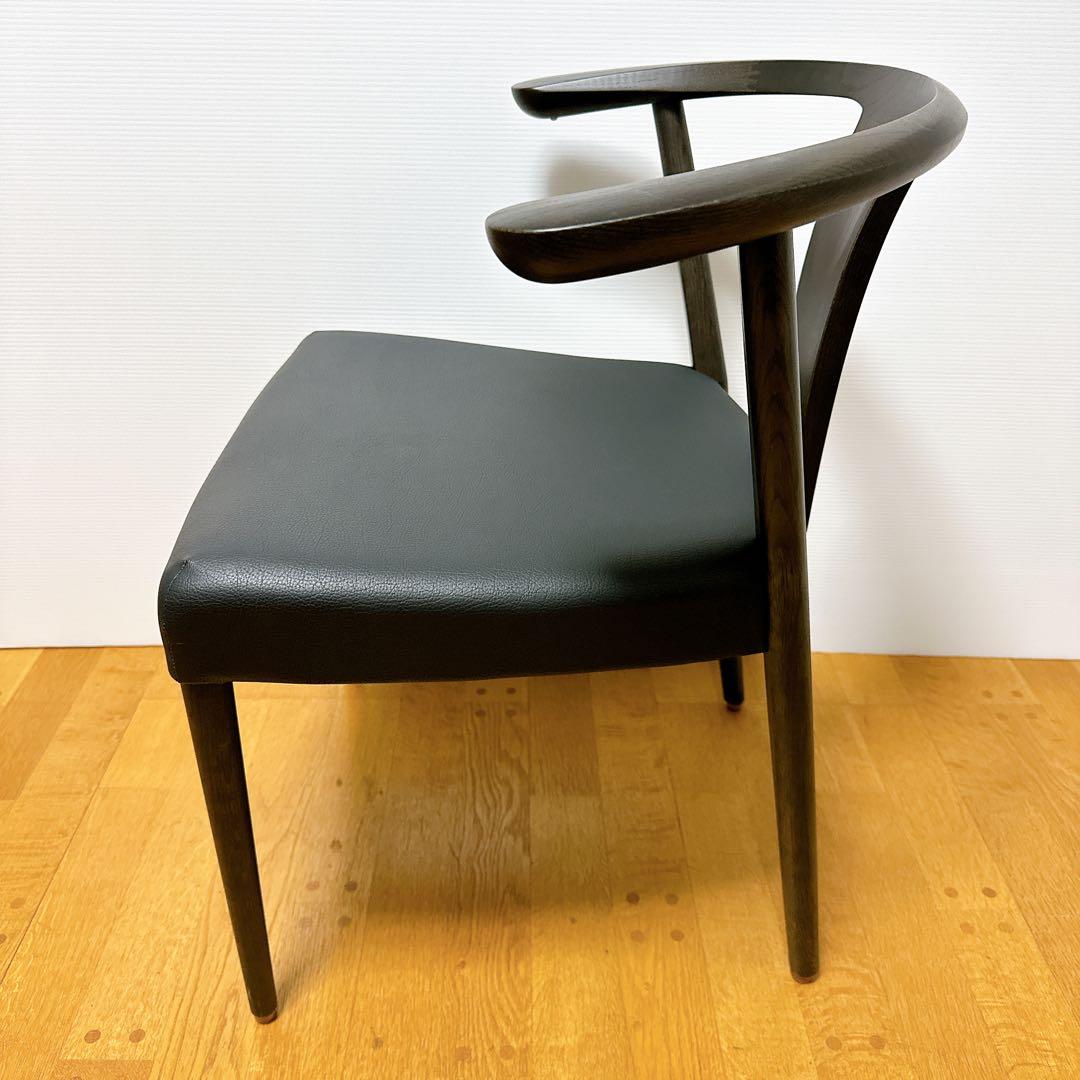 karimoku カリモク 日本製 CW46 ダイニングチェア 本革 レザー