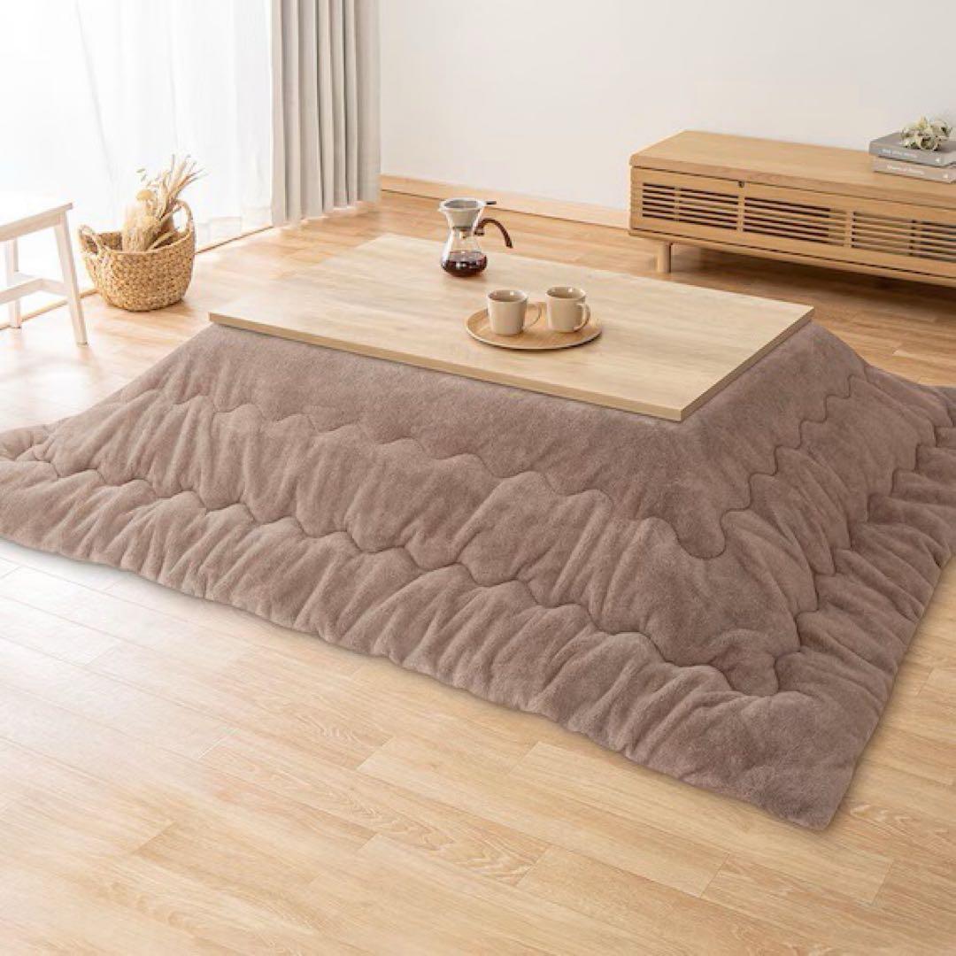 ニトリ極暖 こたつ掛け布団 長方形 特大版