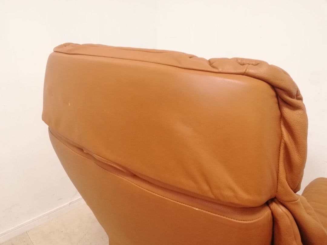 美品 EKORNES ストレスレスチェア レノ（M）キャメルレザー オットマン別
