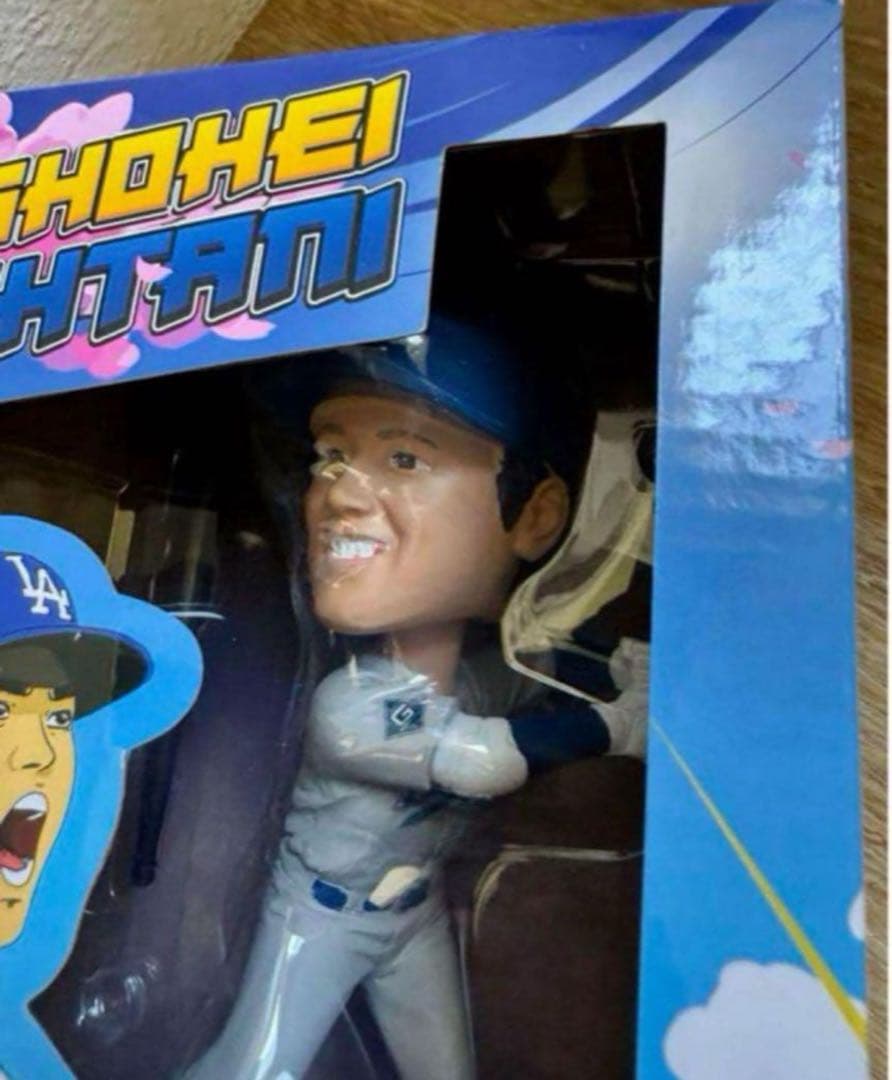 激レア　大谷翔平　ボブルヘッド　ビジターユニフォーム　グレー　来場者限定
