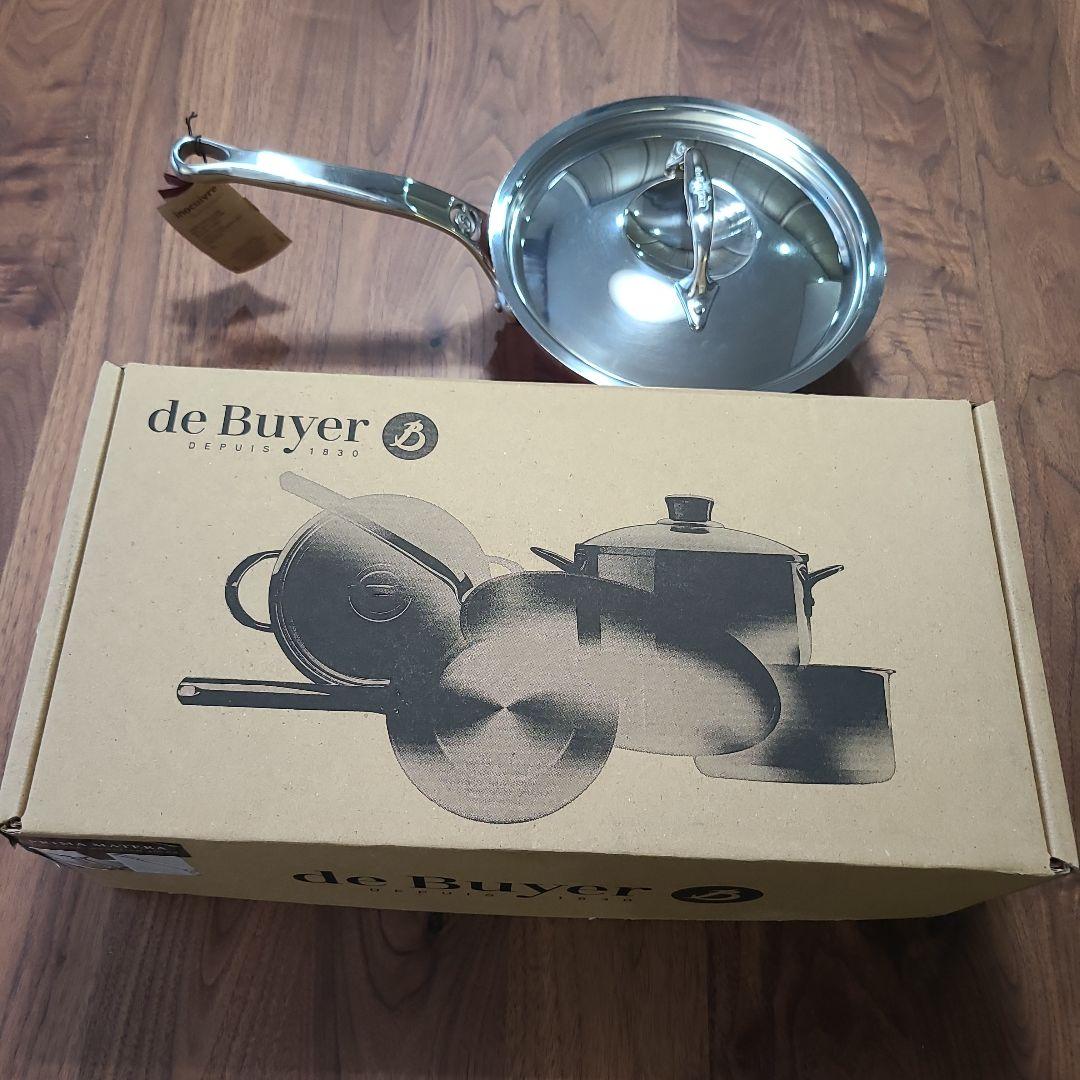 【ブラックフライデー】フランス製deBuyerIH対応20センチ銅ソテーパン3