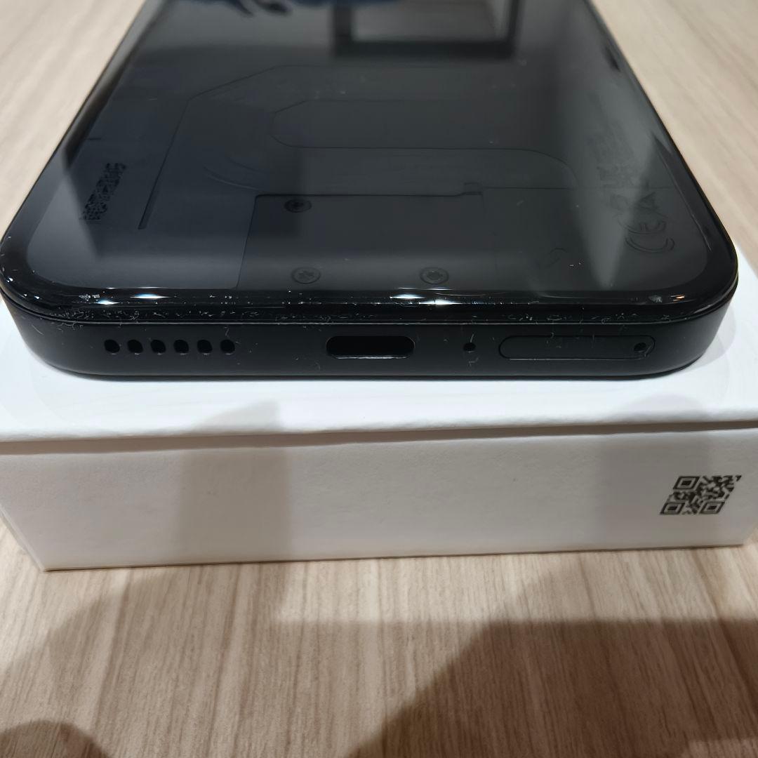 Nothing Phone 2a SIMフリー ブラック ケース付き