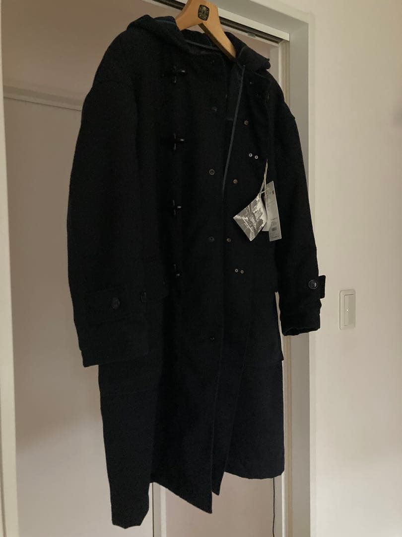 新品半額以下 エンジニアードガーメンツ ファイヤーマン ダッフルコート navy