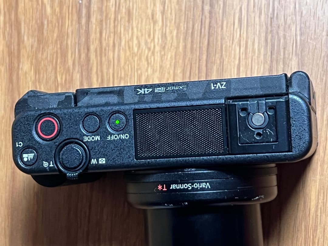 SONY VLOGCAM ZV-1 ＋広角レンズ＋外付マイク＋バッテリ充電器