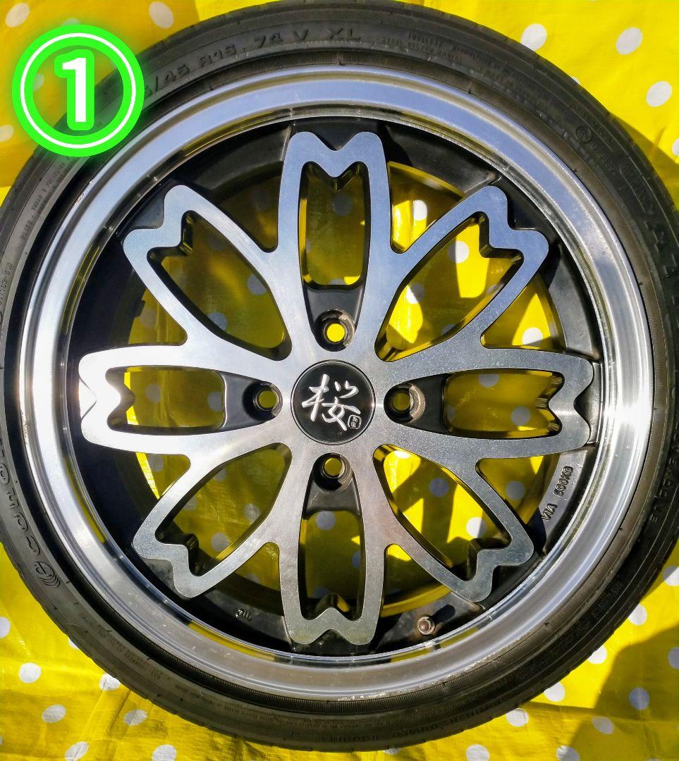 リ*ク様 R-PRIDE(アールプライド) 和道桜 16インチ タイヤホイールセ