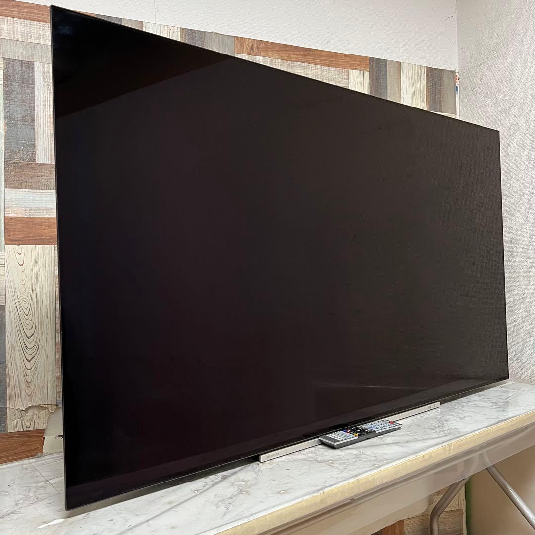 全国送料込❣️東芝REGZA65型BS/CS4K内蔵有機ELテレビネット動画多数