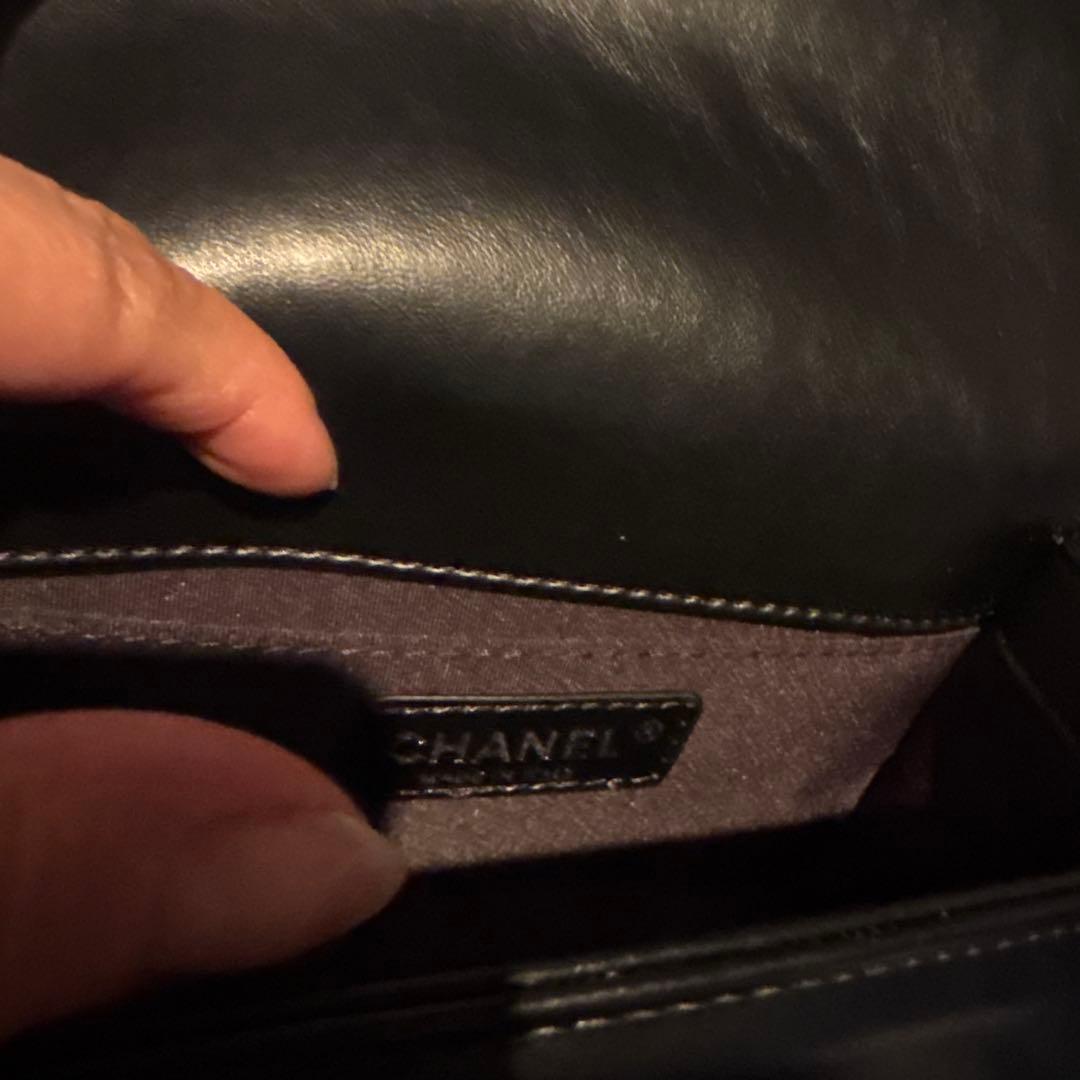 CHANEL ブラック ショルダーバッグノベルティ