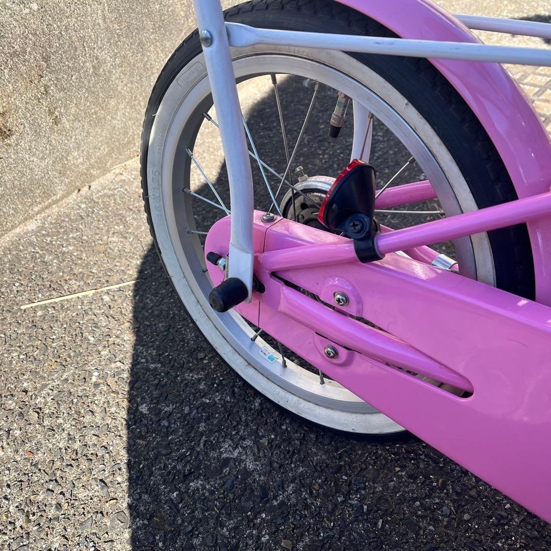 【練馬区引取り/手渡希望】16インチ　子ども用自転車（ピンク）