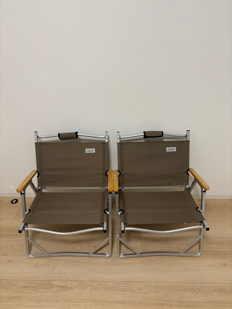 コールマン コンパクトフォールディングチェア　2脚セット