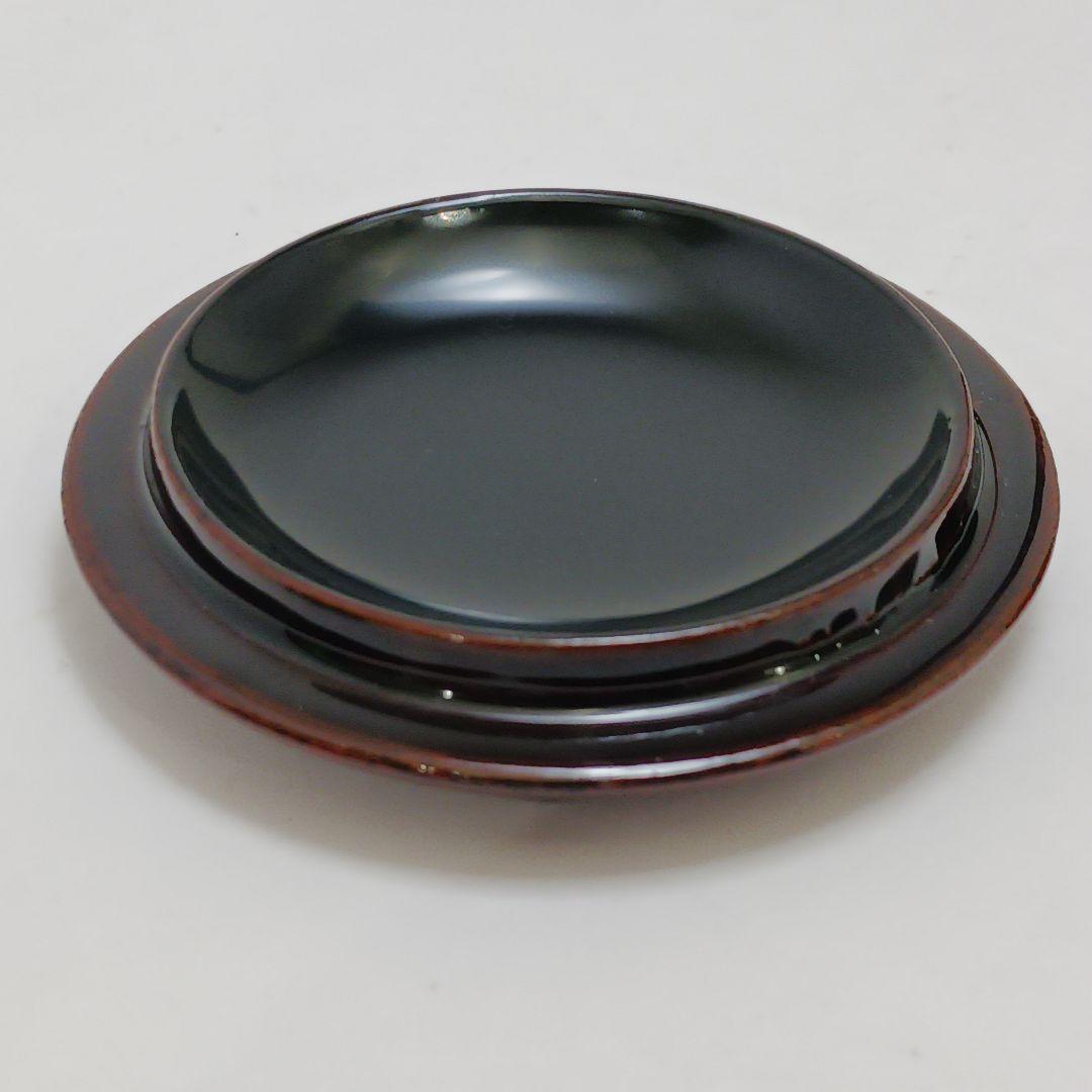 Y2975-14 茶道具 春彦作 漆塗 茶入 棗 共箱　 　う